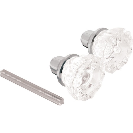 GLASS DOOR KNOB2FLTD SN